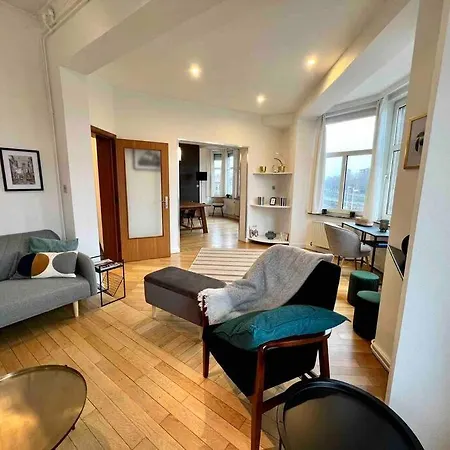 Bellevue - Grand Pour 5 Sur Les Quais De La Meuse Apartamento Liège